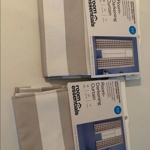 Room essentials room darkening curtains